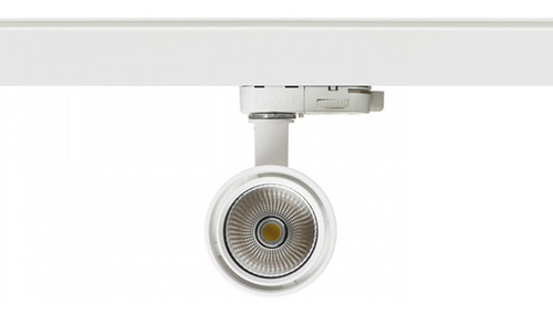 Foco De Riel Eco Monofasico Led 24° 30w Blanco / Hb Led