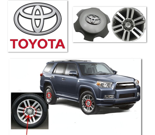 Tapa, Copa, Centro De Rin, 4runner 2010, 2011, 2012, 2013.