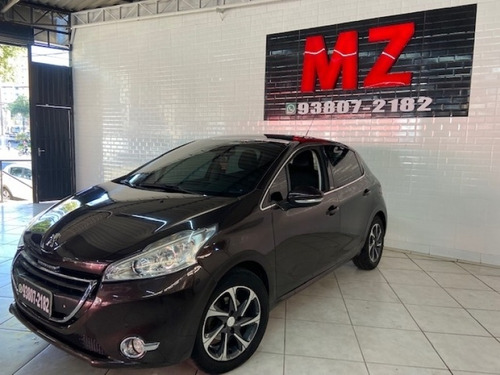 Imagem 1 de 10 de Peugeot Premier 208 2014 1.6 Flex Marron Completo