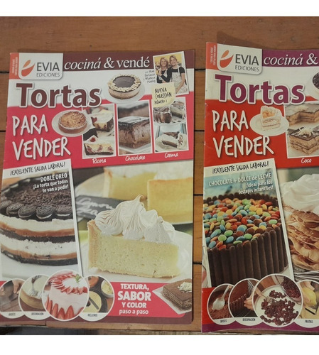 Recetas Tortas - Tartas - Panes Dulce - Ediciones Evia