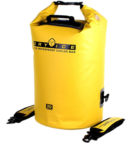 Overboard Waterproof Dry Ice Cooler Bag (30-liter, Yellow)