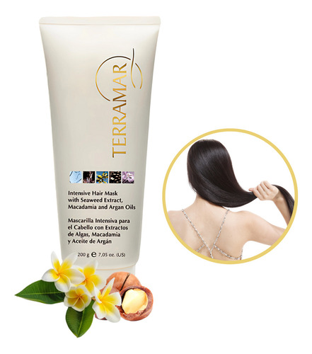 Mascarilla Intensiva Para El Cabello 200g Terramar Recupera