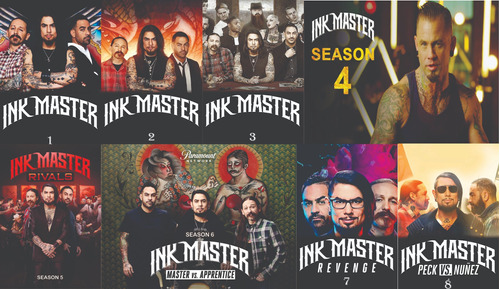 Ink Master 15 Temporadas Completas Digital