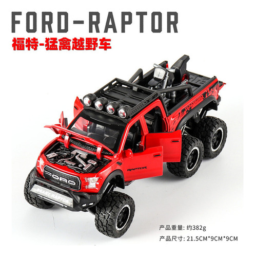 Modelo De Coche Ford Raptor Off-road Pickup F150