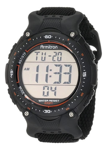 Armitron Sport Reloj Digital Con Cronógrafo Y Correa