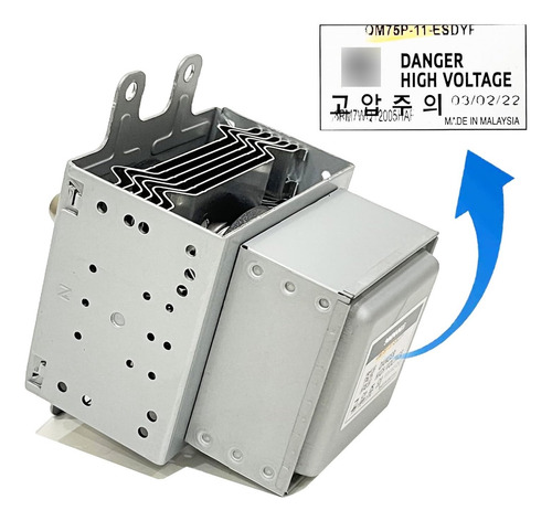 Magnetron Del Horno De Microondas Om75p (10) Compatible Para