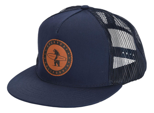 Gorra De Surf Everyday California Midway Snapback Azul Marin