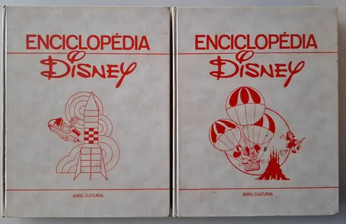 Enciclopédia Disney Coleção Completa 9 Volumes Walt Disney
