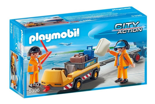 Playmobil 5396 Vehiculo Maletas Avion Aeropuerto Mundomanias