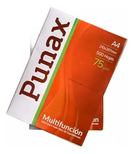 Resma A4 Punax 75grs X500 Hojas X5 Ledesma