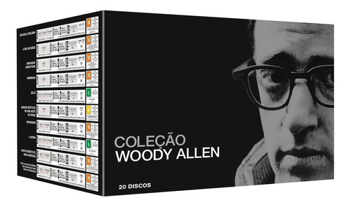 Box Dvd Coleção Woody Allen - 20 Filmes Clássicos - 20 Dvd's