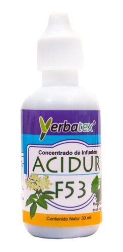 Extracto De Hierbas Acidur F53 En Gotas 30ml