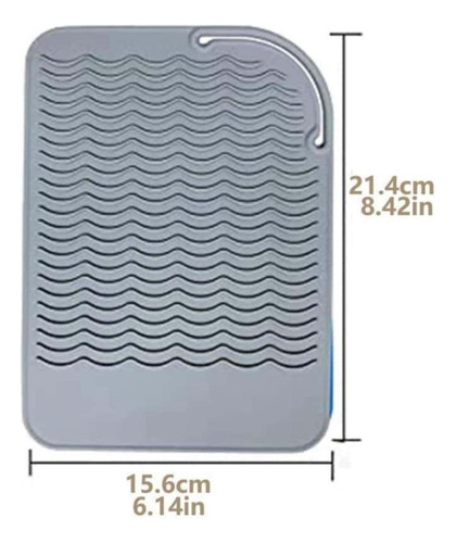 3 Alfombrilla Resistente Al Calor Para Planchas, Rizadores Y