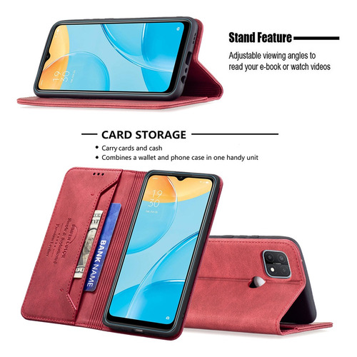 Funda Tipo Cartera Para Oppo A15