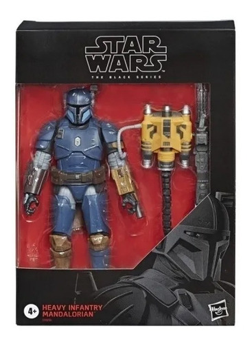 Muñeco Figura Star Wars  Mandalorian Heavy Infantry Hasbro