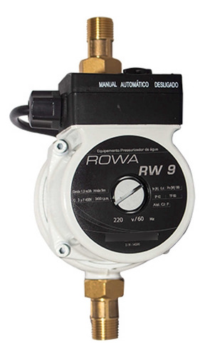 Pressurizador Rowa Mini Rw9 100w Monofásico 220v