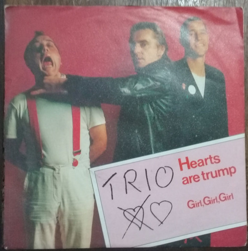 Compacto Vinil Trio Hearts Are Trump Ed. Hol. 1983 Promo 