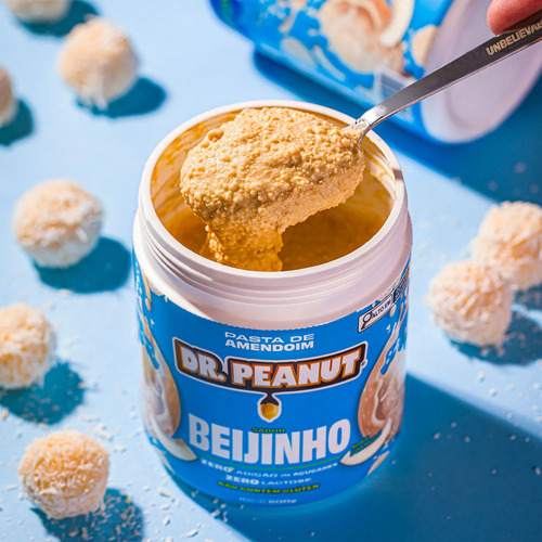 Pasta De Amendoim Sabor Beijinho 600g - Dr. Peanut