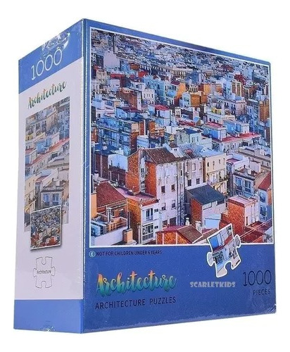 Puzzle Rompecabezas 1000 Piezas Arquitectura Jardin Jigsaw