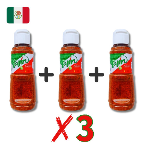 Tajín Clásico Pack X 3u. - 45 Gr. Origen: México