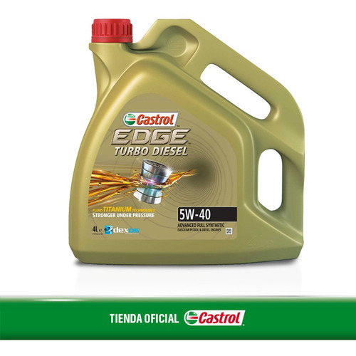 4lt Aceite Castrol Edge 5w40 Sintetico Diesel/gasol Dpf Ok