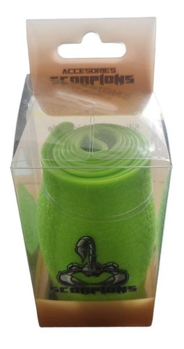 Forro Volante Silicone Verde 32/38 Cm Scorpions