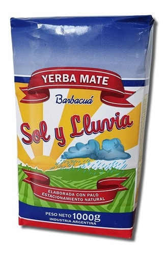 Yerba Sol Y Lluvia 12 Kg. (12 Paquetes X 1 Kg. C/u) Oferta 