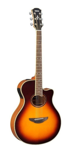 Yamaha Apx700ii Bs Guitarra Electroacustica Brown Sunburst