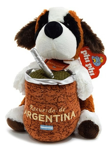 Perro San Bernardo Con Mate  Apego  