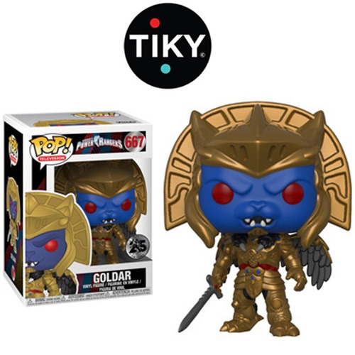 Funko Pop Goldar De Power Rangers 25 Aniversario Sticker