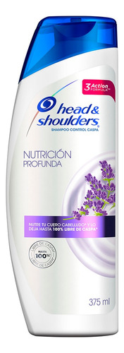 Shampoo Head & Shoulders Nutrición Profunda en botella de 375mL por 1 unidad