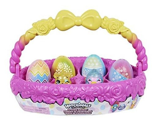 Hatchimals Colleggtibles, Canasta De Primavera Con 5 Person