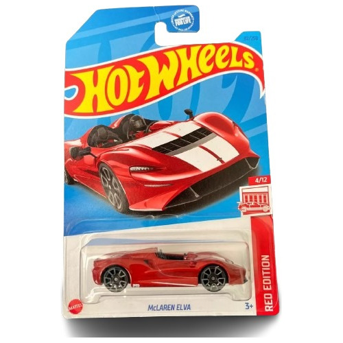 Hot Wheels Mclaren Elva (2023) Red Edition