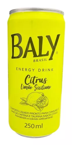 Bebida Energética Sabor Citrus Limão Siciliano Baly 473Ml - Supermercado  Nagumo - Compre Online em Itaquaquecetuba/SP