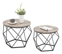 Comprar Mesa De Centro Juego De 2 Mesas Auxiliares Pequeñas
