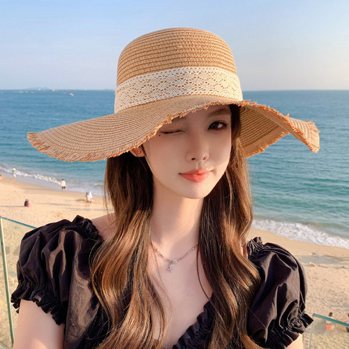 Sombrero Para El Sol De Playa De Viaje Para Mujer De Verano