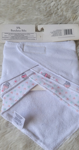 Set De 3 Bandanas Para Bebé