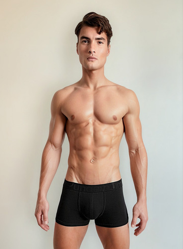 Ropa Interior Hombres | Basic Padded Boxer Trunk- Rounderbum