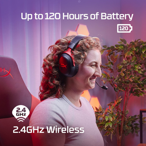 Auriculares Inalámbricos Para Juegos Hyperx Cloud Iii Para P
