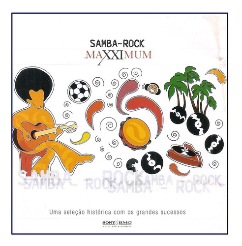 Cd Vários - Samba-rock Maxximum 