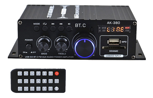 Amplificador De Audio Estéreo De Alta Fidelidad Fm De 800w B