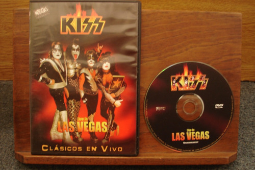 Kiss Live In Lasvegas Clásicos En Vivo Dvd