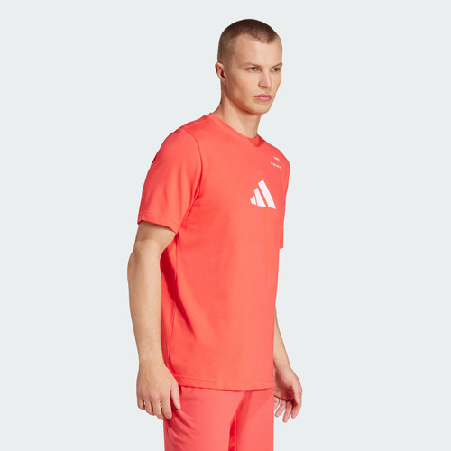 Playera adidas Padel Hombre Rojo Jd6016