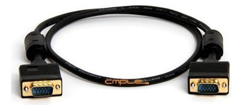 Cmple  Cable Svga Super Vga M  M Monitor Con Ferritas Chapad