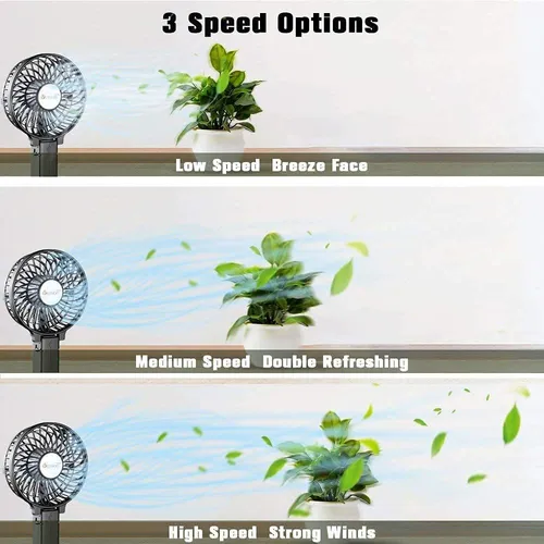 Mini Ventilador Portátil Versiontech Recargable De Viaje