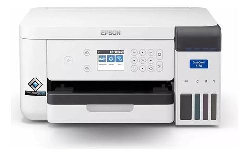 Impresora Epson De Sublimacion F170, Tinta Continua A4 30 Blanco