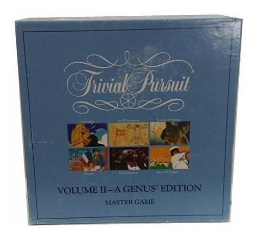  Trivial Pursuit Volumen Ii - Edición Genus, Juego Maestro 