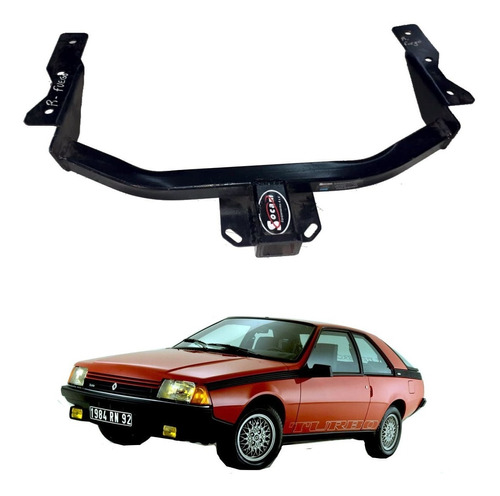 Enganche Reforzado Renault Fuego + Puntera + Envio