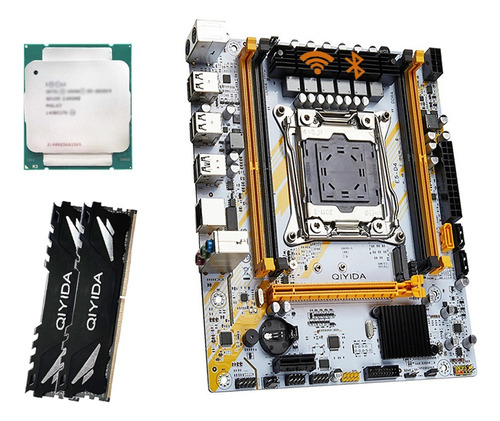 Kit Placa Mãe X99 + Xeon 2690 V3 + 16gb Ddr4 + Turbo Boost Cor Preto