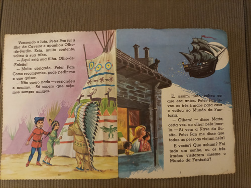 Livro Os Meninos Voadores (peter Pan) Coleção Peteleco 1965 (Usado)